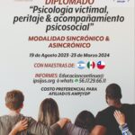 DIPLOMADO VIRTUAL  Psicología Victimal, Peritaje y Acompañamiento Psicosocial.
