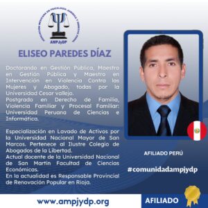 ELISEOPAREDES DÌAZ- PERÙ